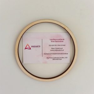 ARO EM MADEIRA 12CM