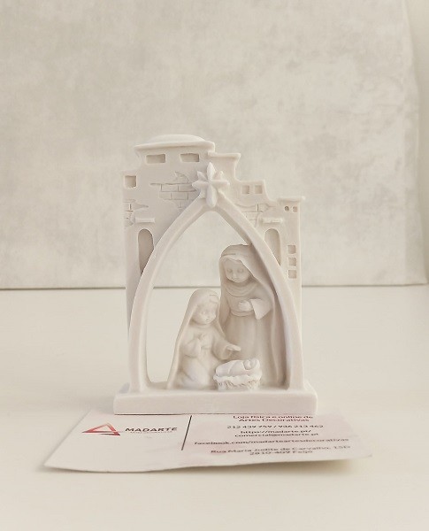MARFINITE | PRESÉPIO COM CABANA 10CM