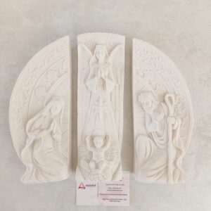 MARFINITE| PRESÉPIO TRIPTICO  24.5X22CM