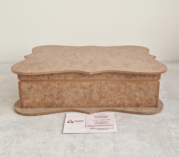 MADEIRA| CAIXA AMPLA 28.5X20CM