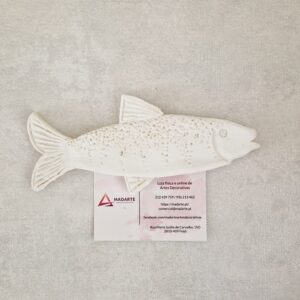RESINA EM POLIURETANO| PEIXE 17.5X7.4 CM
