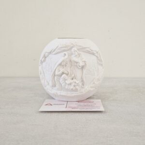 MARFINITE| SAGRADA FAMILIA COM CASTIÇAL 10X10X10CM