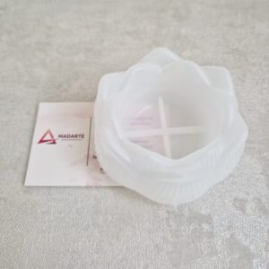 MOLDE DE SILICONE| SUPORTE DE VELA DE LÓTUS  8X8CM
