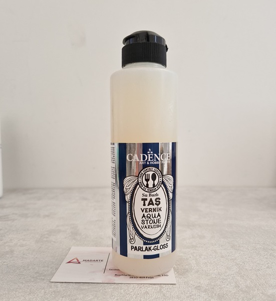 CADENCE| VERNIZ BRILHO AQUA STONE 250ML