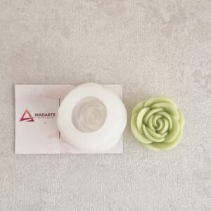 MOLDE DE SILICONE| BOTÃO DE FLOR  3X4.5CM