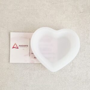 MOLDE DE SILICONE| BASE CORAÇÃO  8X8CM