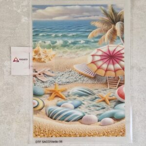 TRANSFER GAMA DTF PRAIA 18X25CM