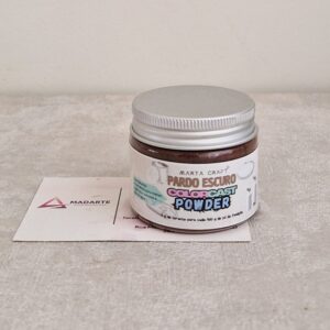 CORANTE COLORCAST POWDER EM PÓ DE FUNDIÇÃO PARDO ESCURO 50cc
