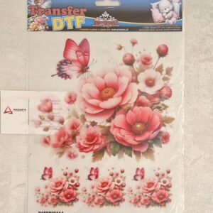 PROJETEC| TRANSFER DTF FLORES E BORBOLETAS A4