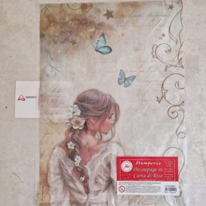 STAMPERIA| PAPEL DE ARROZ MASQUERADE 21X29.7CM
