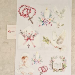 TRANSFER BATIZADO MENINA  A4