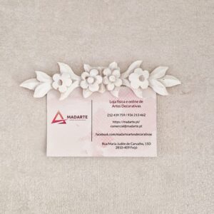 POLIURETANO| APLICAÇÃO FLORES 12X2.5CM