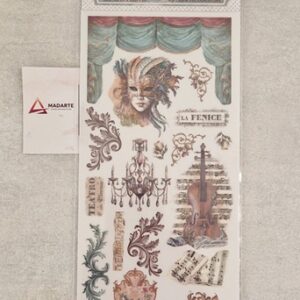 STAMPERIA| RUBON VENICE  10.16X21.6CM