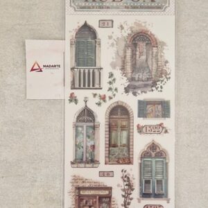 STAMPERIA| RUBON VENICE  10.16X21.6CM