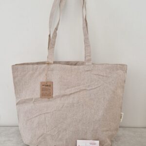 SACO EM ALGODÃO RECICLADO  50X36CM