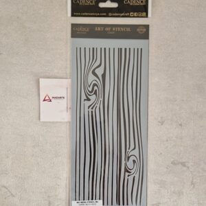 CADENCE| STENCIL NÓ DA MADEIRA   10X25CM