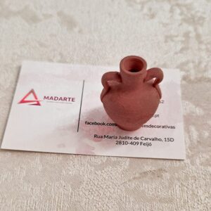 MINIATURA ÃNFORA EM TERRACOTA 37MM