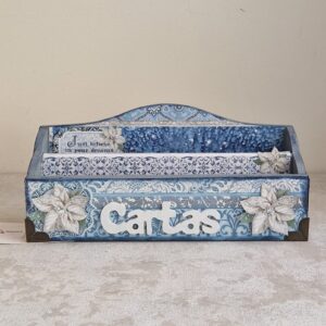 CAIXA CARTAS 26X12X7.5 CM
