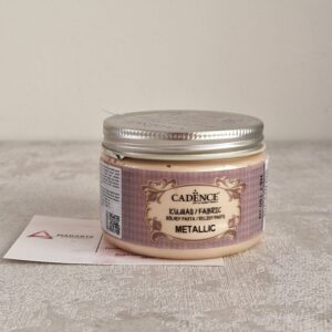 CADENCE| PASTA DE RELEVO TEXTIL CHAMPAGNE 150ML