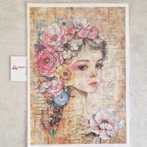 CIAOBELLA| KIT PAPEL DE ARROZ 4 FOLHAS A4  21X29.7CM