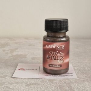 CADENCE| TINTA METÁLICA MATE – 34 ANTIQUE OLIVE 50ML
