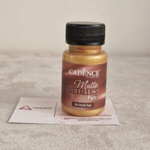 CADENCE| TINTA METÁLICA MATE – 05 PURE GOLD  50ML
