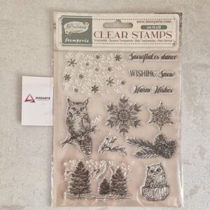 STAMPERIA| CARIMBOS THE OWL´S HOUSE 18X15 CM