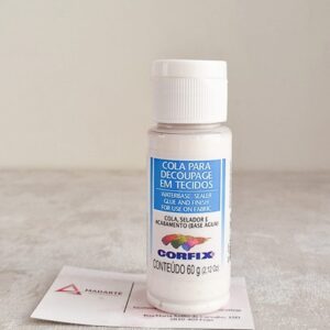 COLA PARA DECOUPAGE EM TECIDOS 60 GRS