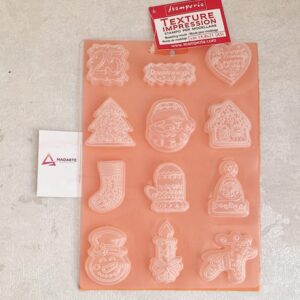 STAMPERIA| MOLDE DE PVC“CANDY CHRISTMAS” 14.8X21CM