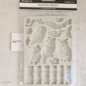 STAMPERIA| MOLDE DE SILICONE “THE OWL´S HOUSE” 14.8X21CM