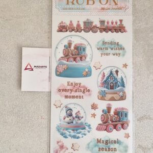 STAMPERIA| RUBON CANDY CHRISTMAS 10.16X21.6CM