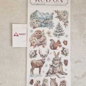 STAMPERIA| RUBON THE OWL´S HOUSE 10.16X21.6CM