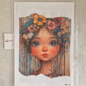 TRANSFER PRO – WOMAN MIXED MEDIA- 4  21X28CM