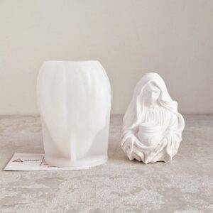 MOLDE SILICONE NOSSA SENHORA 9X8 CM