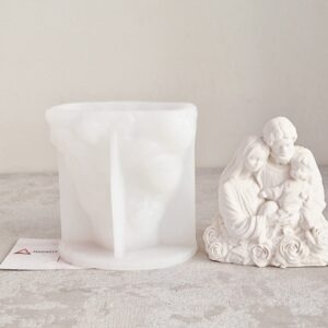 MOLDE SILICONE SAGRADA FAMILIA 9X9 CM APROX