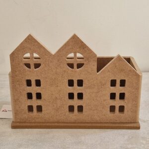 MDF| CAIXA 3 CASAS 18X24X9CM