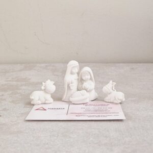 MARFINITE| PRESEPIO INFANTIL 3 PEÇAS 4X2.5X4.2CM