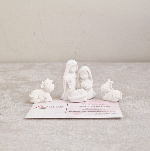 MARFINITE| PRESEPIO INFANTIL 3 PEÇAS 4X2.5X4.2CM