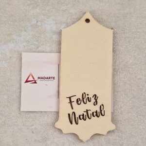 APLICAÇÃO FELIZ NATAL  5X12.5CM