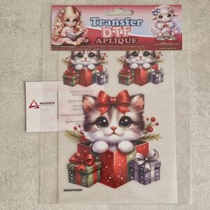TRANSFER DTF| NATAL APLIQUE  14X20CM
