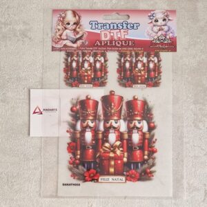 TRANSFER DTF| NATAL APLIQUE  14X20CM