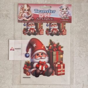 TRANSFER DTF| NATAL APLIQUE  14X20CM
