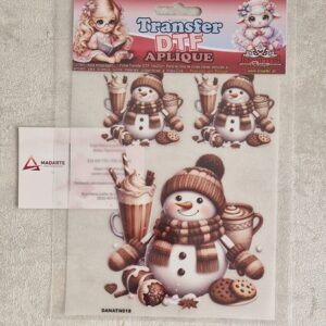 TRANSFER DTF| NATAL APLIQUE  14X20CM