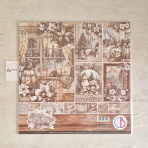 CIAOBELLA| BLOCO SCRAPBOOKING WINTER SEASON  20.3X20.3CM