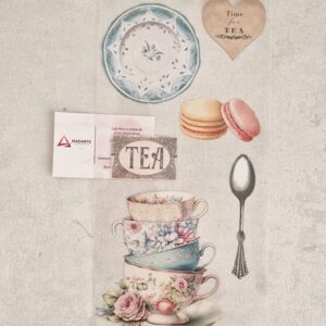 DECOR TRANSFERS 15X30CM TEA