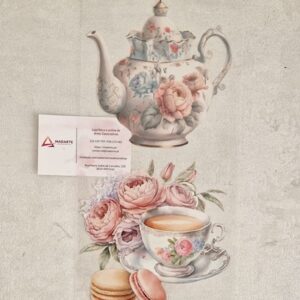 DECOR TRANSFERS 15X30CM TEA