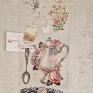 DECOR TRANSFERS 15X30CM TEA