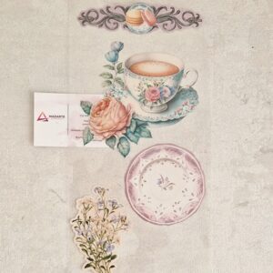 DECOR TRANSFERS 15X30CM TEA