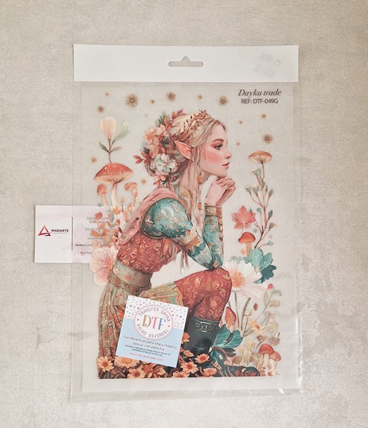 TRANSFER DTF| NINFA  20X28.5CM