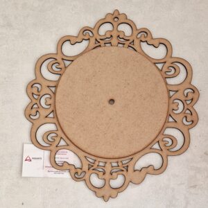 MDF| MOLDURA RELÓGIO 30X33CM BASE 19CM